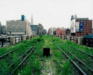 View along the Highline